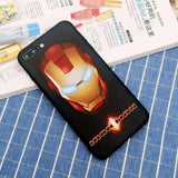 Marvel Spiderman Batman Captain America funds for iPhone 5 6 6s 7 Plus Soft Silicon 3D Stereo Relief Painting Phone Cases Cover