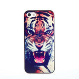 Comic Character Relief Painting Cover Case for iPhone