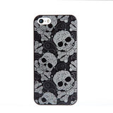 Comic Character Relief Painting Cover Case for iPhone