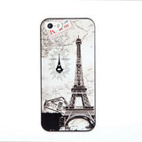 Comic Character Relief Painting Cover Case for iPhone