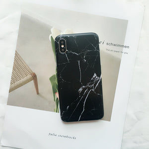 Simple Marble TPU Case for iphone