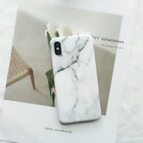 Simple Marble TPU Case for iphone