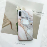 Simple Marble TPU Case for iphone