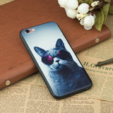 Cat Dog Pattern iPhone Cover Case