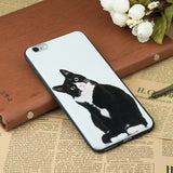 Cat Dog Pattern iPhone Cover Case