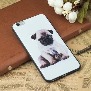 Cat Dog Pattern iPhone Cover Case