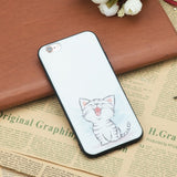 Cat Dog Pattern iPhone Cover Case