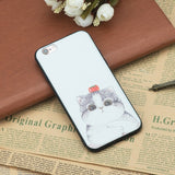 Cat Dog Pattern iPhone Cover Case