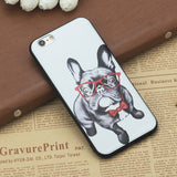 Cat Dog Pattern iPhone Cover Case