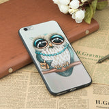 Cat Dog Pattern iPhone Cover Case