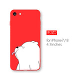 Ultra Thin Red Case For iPhone