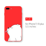 Ultra Thin Red Case For iPhone