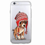 Animal Princess  French Bulldog Soft iPhone Cover Case