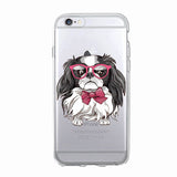 Animal Princess  French Bulldog Soft iPhone Cover Case