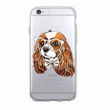 Animal Princess  French Bulldog Soft iPhone Cover Case