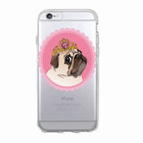 Animal Princess  French Bulldog Soft iPhone Cover Case