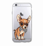 Animal Princess  French Bulldog Soft iPhone Cover Case