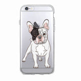 Animal Princess  French Bulldog Soft iPhone Cover Case