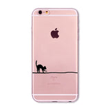 Cute Funny Cats Cartoon iPhone Cover Case
