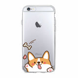 Cute Corgi Butt Animal Puppy Soft iPhone Cover Case