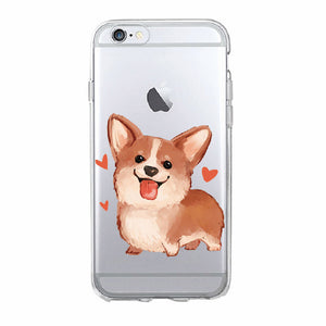 Cute Corgi Butt Animal Puppy Soft iPhone Cover Case