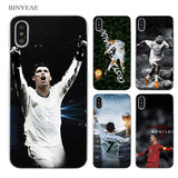 Cristiano Ronaldo Soccer Clear iPhone Cover Case