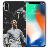 Cristiano Ronaldo Soccer Clear iPhone Cover Case