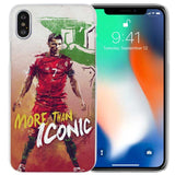 Cristiano Ronaldo Soccer Clear iPhone Cover Case