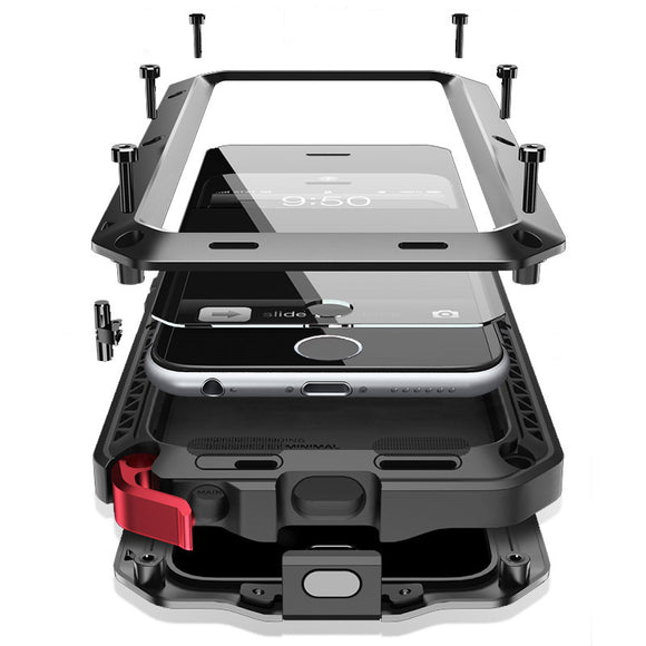 Luxury Doom Armor Phone Bags Case For iPhone