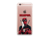 Funny Spiderman Comics Unicorn Deadpool Marvel iPhone Cover Case