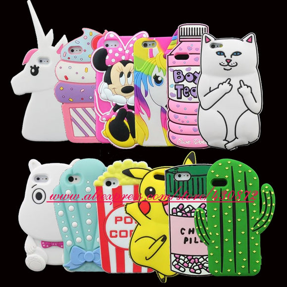 Cartoon Animal iPhone Cover Case