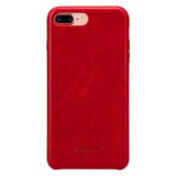 Jisoncase Original Leather Case for iPhone 8 8 Plus Case Cover Genuine Leather Luxury Slim Back Cover for iPhone 7 7 Plus Capas