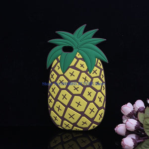 3D Cartoon Fruit And Cactus Plant iPhone Cover Case