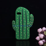 3D Cartoon Fruit And Cactus Plant iPhone Cover Case