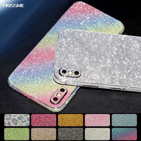 Glitter Sticker Sparkly Film iPhone Cover Case