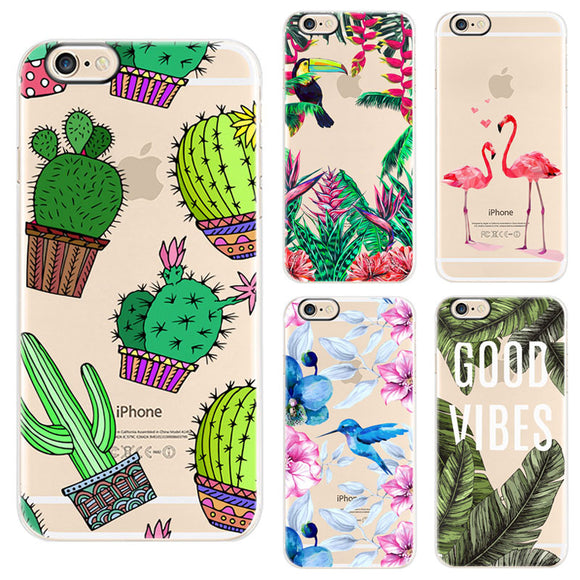 Floral Leaves iPhone Cover Case