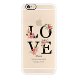 Floral Leaves iPhone Cover Case