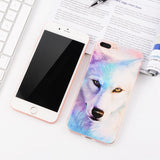 GerTong Painting TPU Phone Cover for iPhone