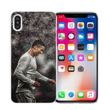 Cristiano Ronaldo Hard White iPhone Cover Case