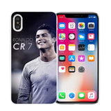 Cristiano Ronaldo Hard White iPhone Cover Case