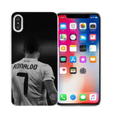 Cristiano Ronaldo Hard White iPhone Cover Case