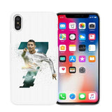 Cristiano Ronaldo Hard White iPhone Cover Case