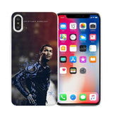 Cristiano Ronaldo Hard White iPhone Cover Case