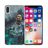 Cristiano Ronaldo Hard White iPhone Cover Case