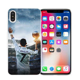 Cristiano Ronaldo Hard White iPhone Cover Case