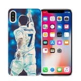 Cristiano Ronaldo Hard White iPhone Cover Case