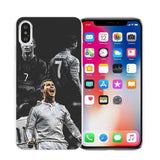 Cristiano Ronaldo Hard White iPhone Cover Case