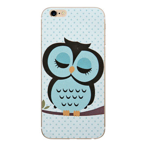 Cute Animal Painting iPhone Cover Case
