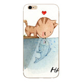 Cute Animal Painting iPhone Cover Case