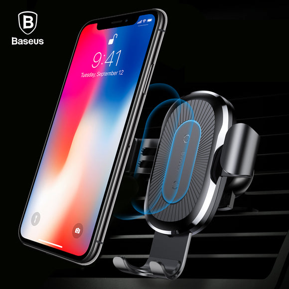 Car Mount Qi Wireless Charger For iPhone